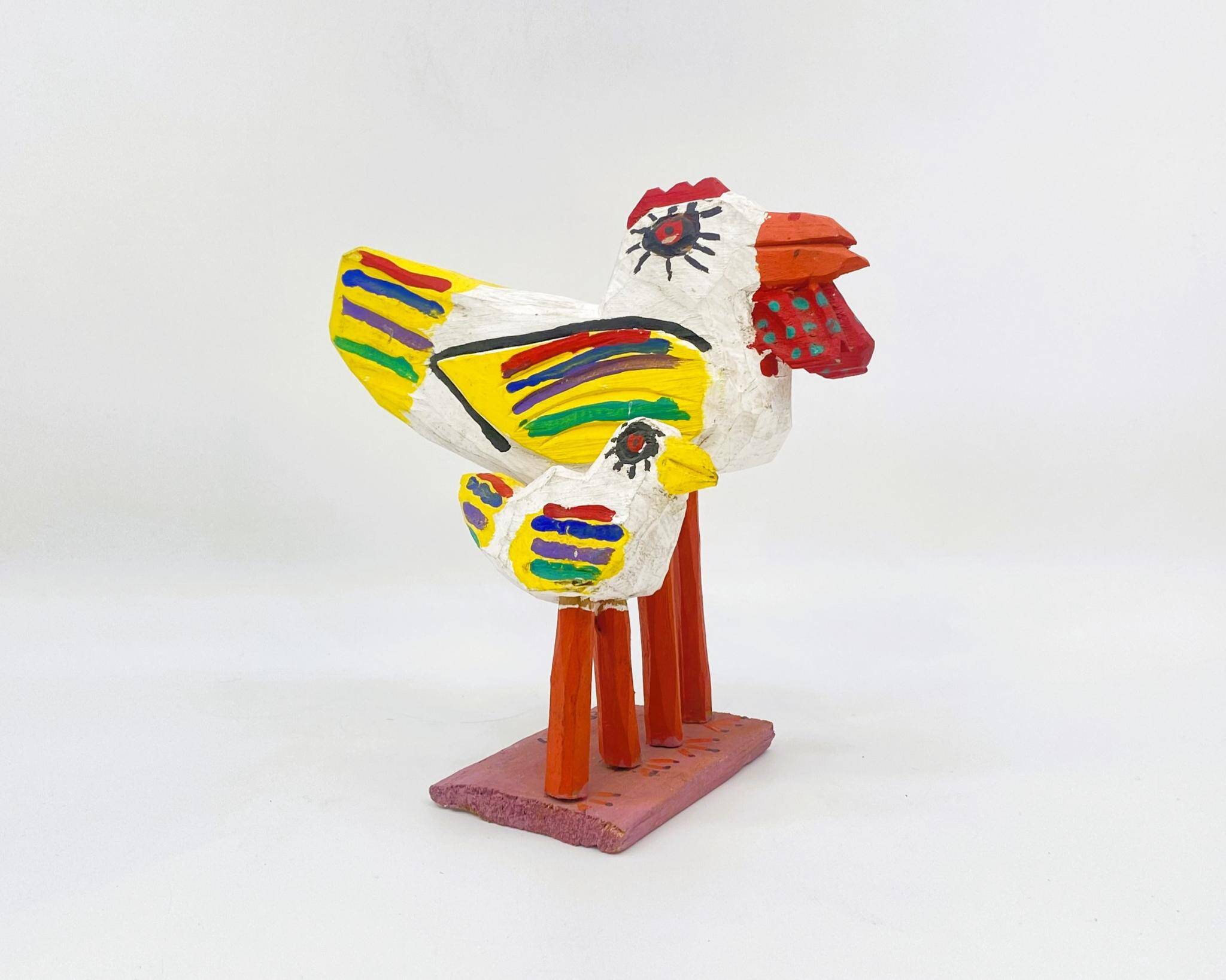 Sculpture Birds by Karel Appel