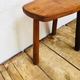 Wooden tripod stool