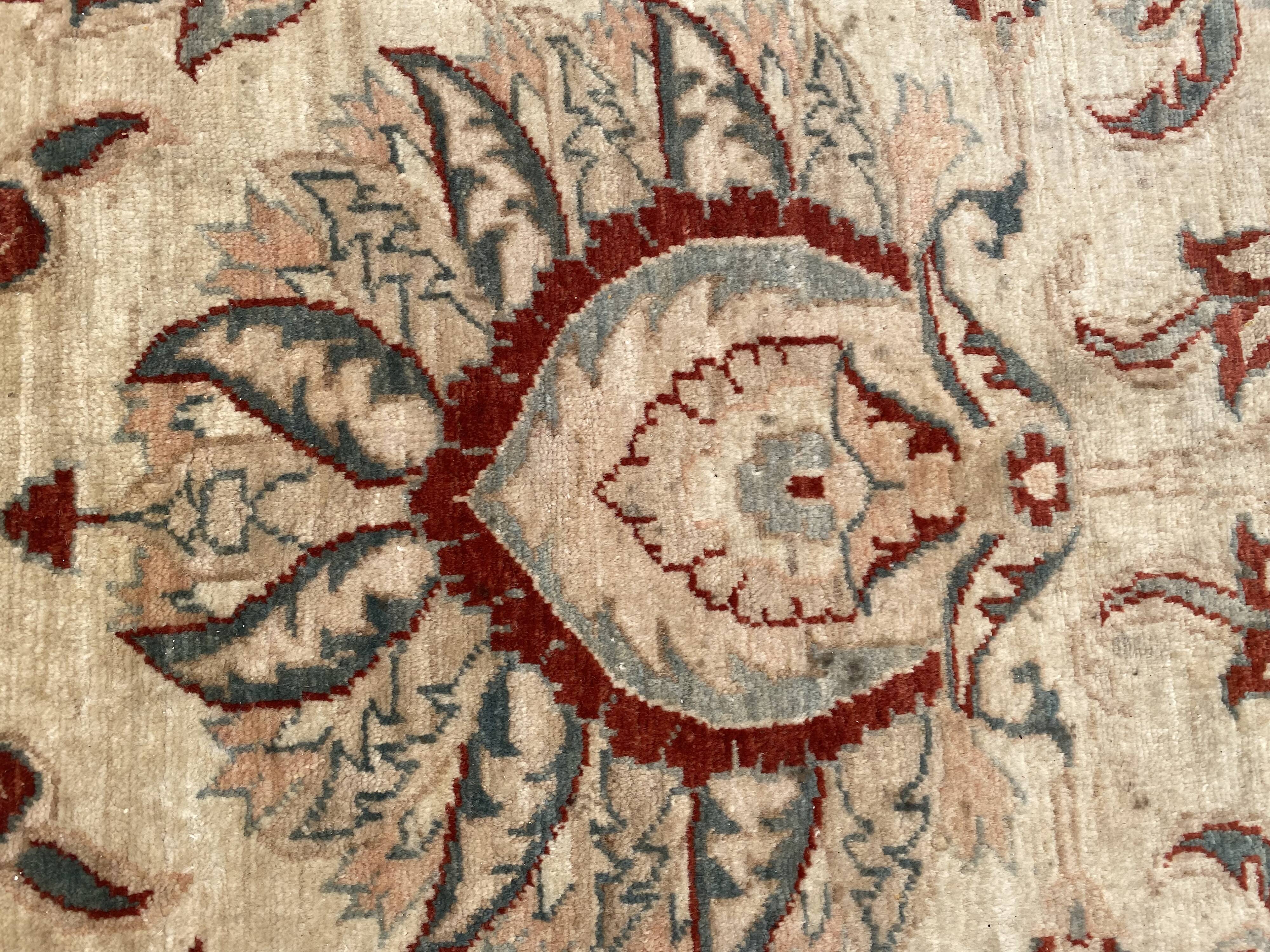 Contemporary carpet Chobi Afghan handmade 250x290 cm