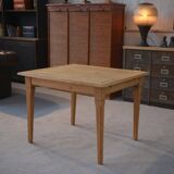 1930s Art Deco solid elm table