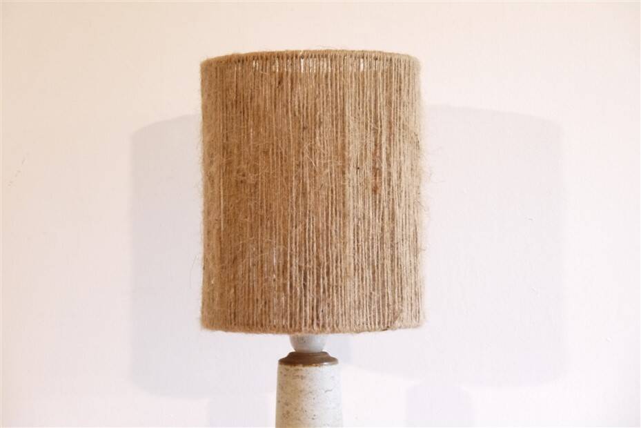 Danish ceramic lamp from Soholm 1970