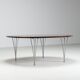 Piet Hein & Bruno Mathsson Superellipse coffee table Fritz Hansen Denmark 1968