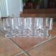 Verres à eau en cristal