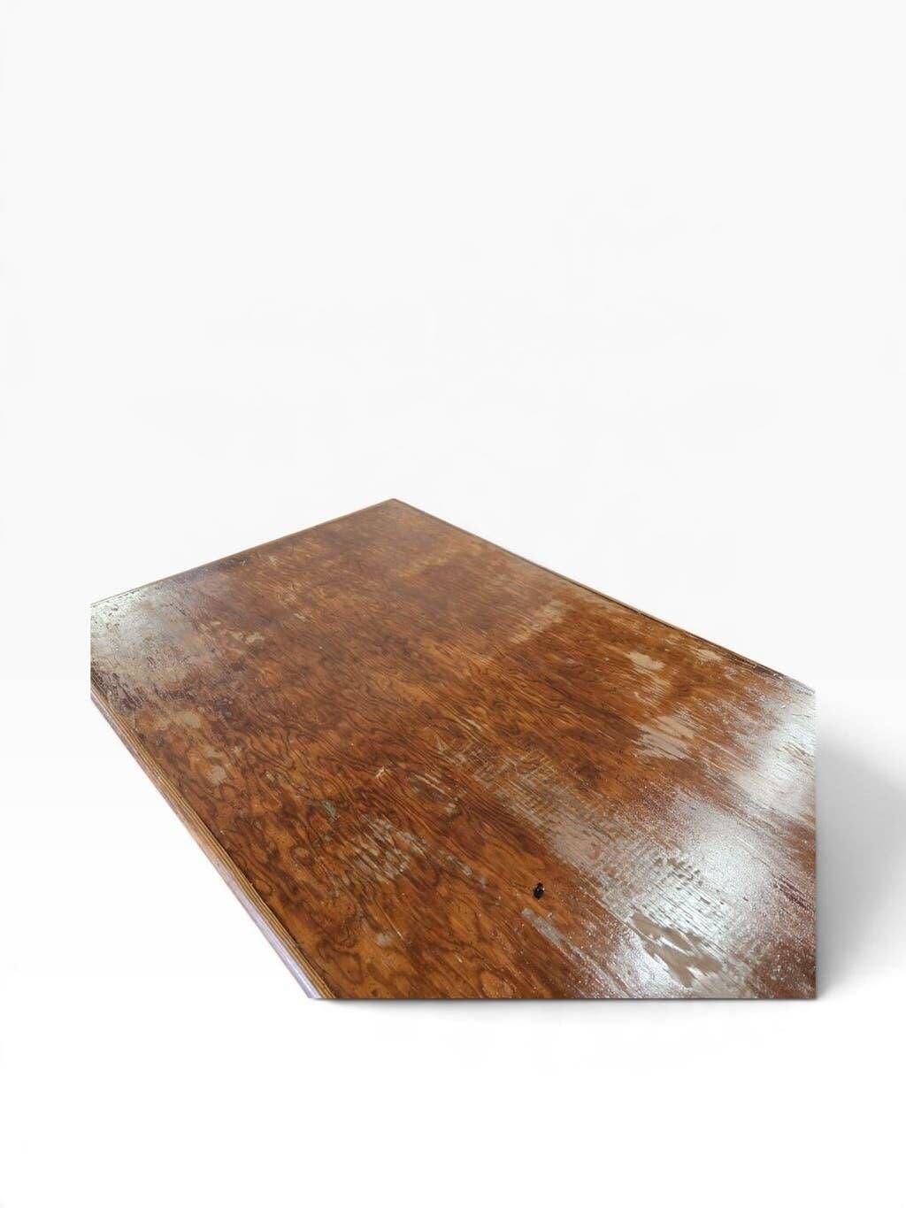 XL vintage solid wood dining table / farmhouse table