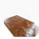 XL vintage solid wood dining table / farmhouse table
