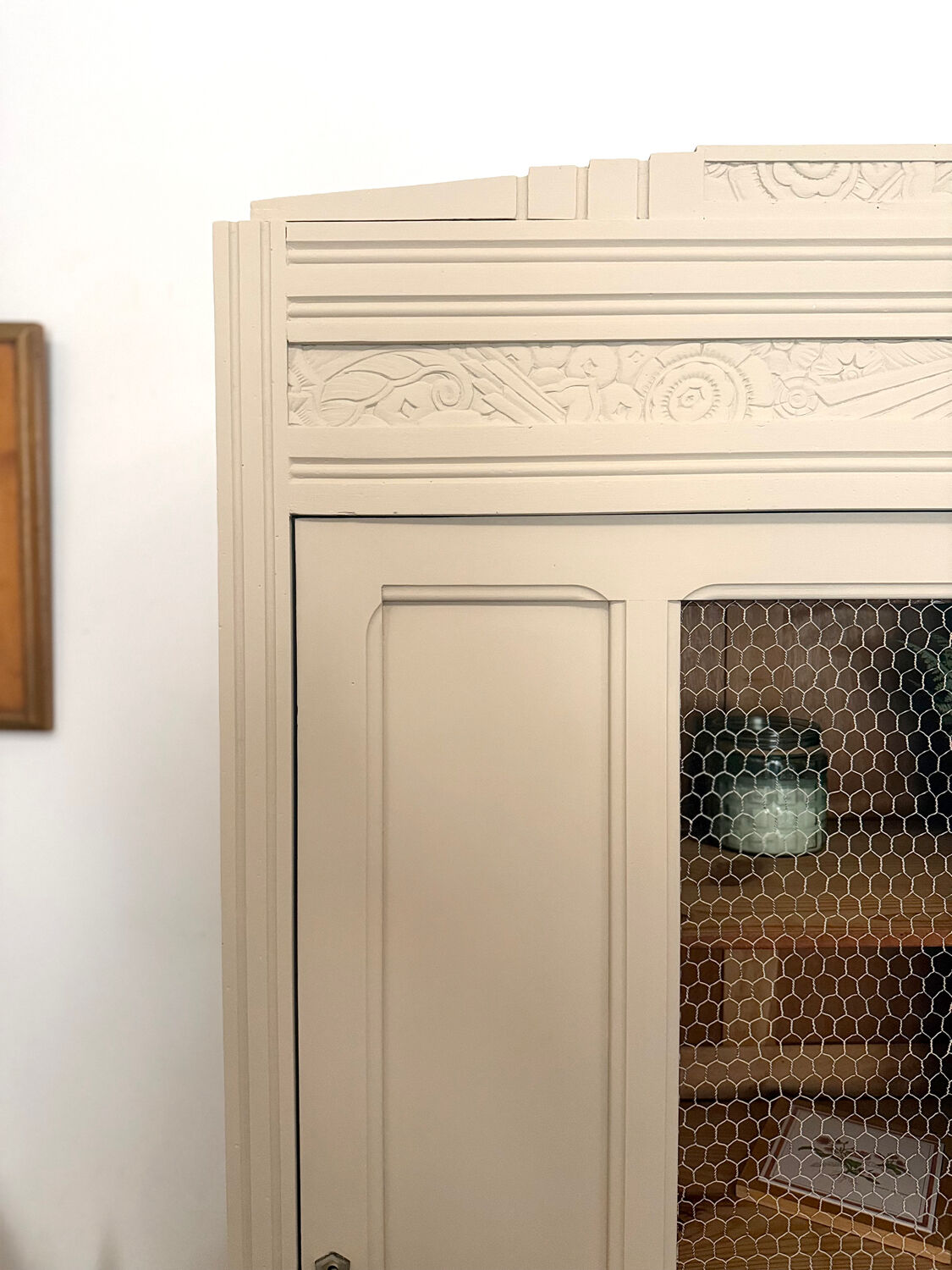 Antique Art Deco wardrobe