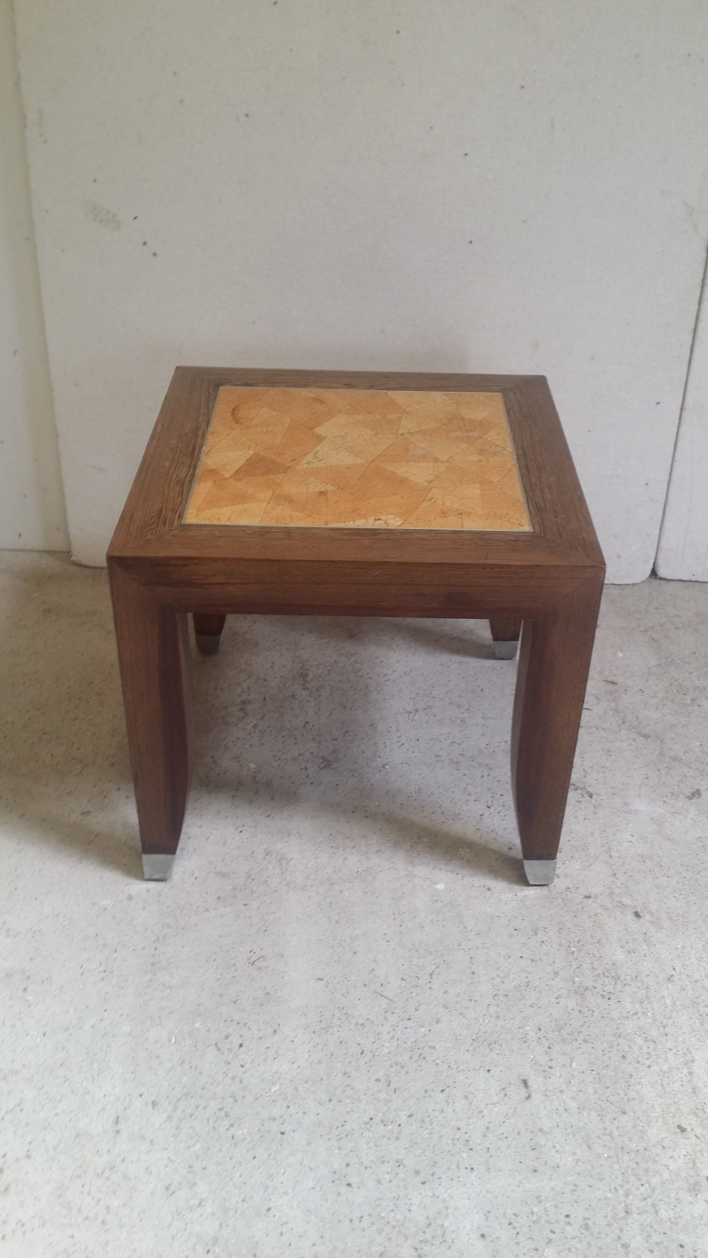 Palm wood coffee table