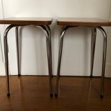 Pair of formica stools