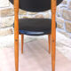 Baumann suite of 6 vintage chairs model Unicorn