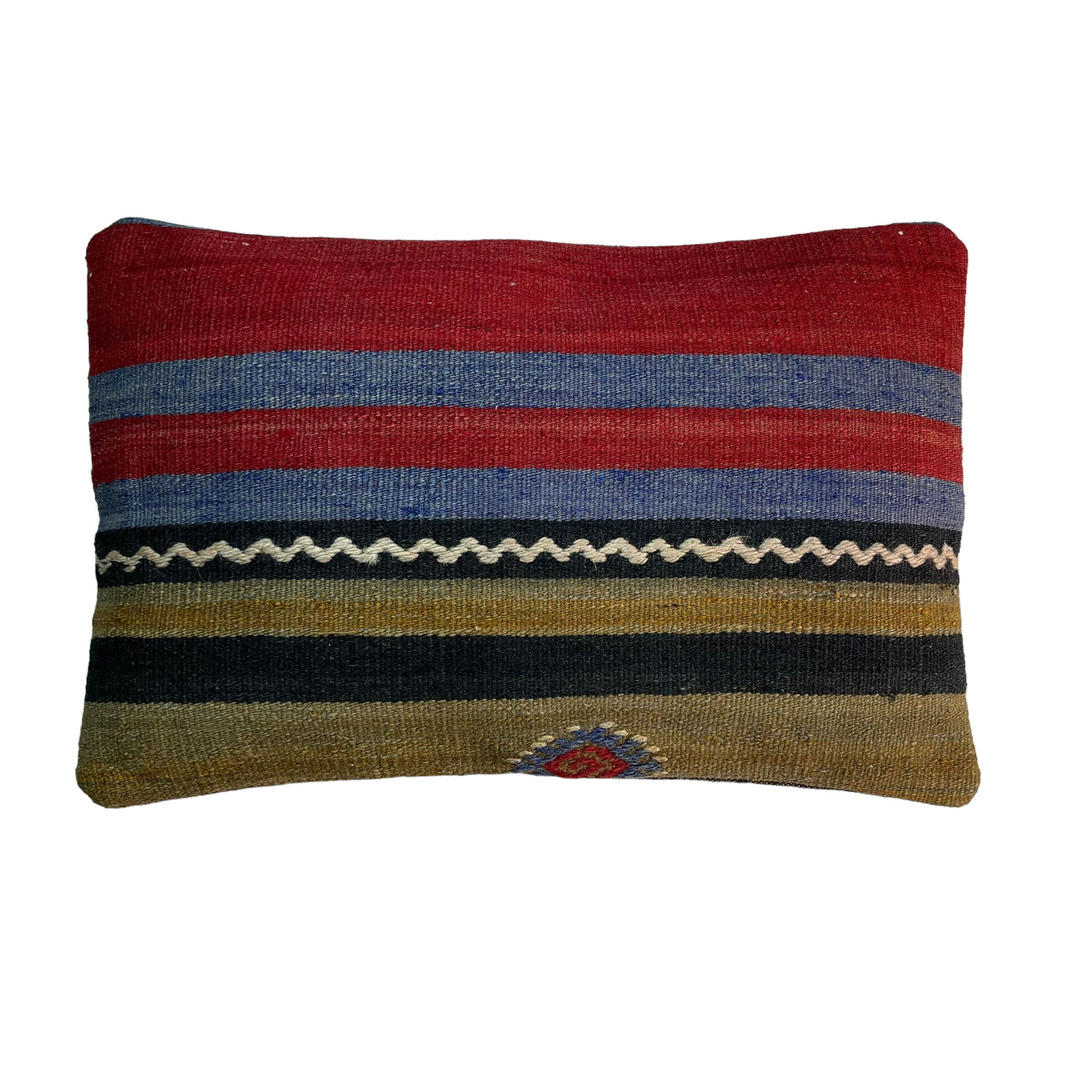 Vintage turkish kilim cushion cover