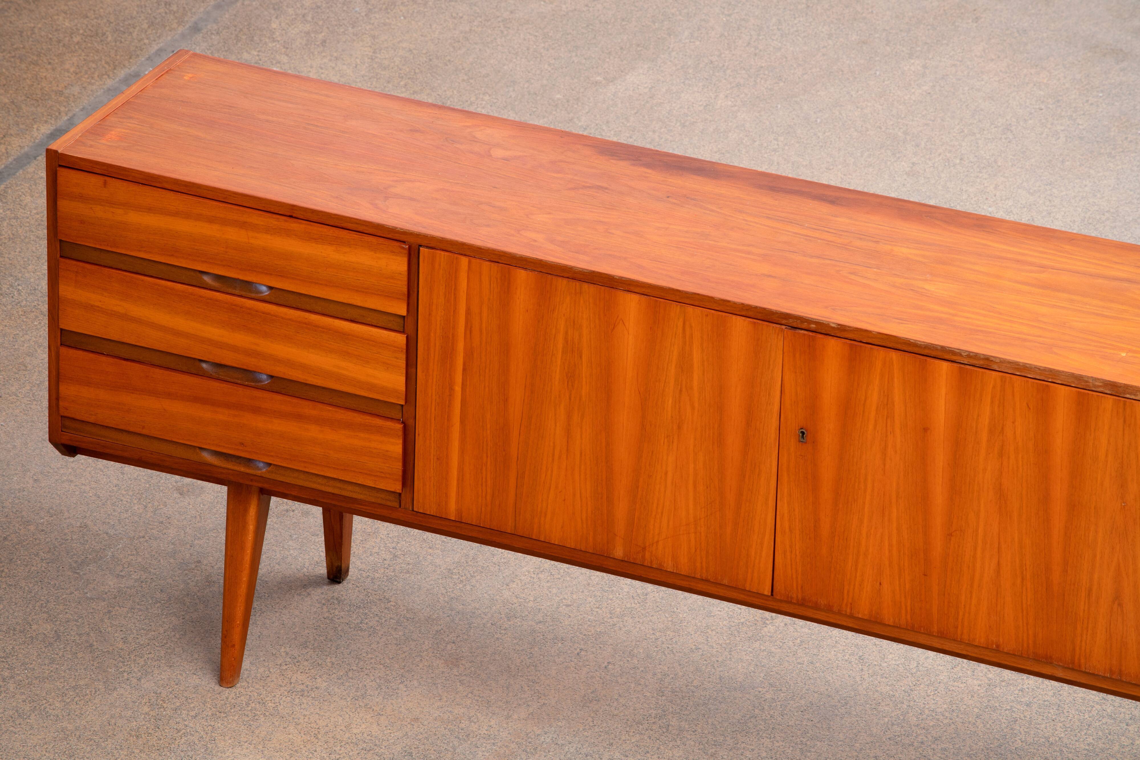 Vintage Scandinavian enfilade 1960