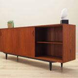 Buffet en teck, design danois, années 1970, production : Danemark