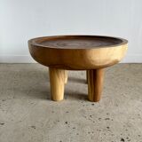Coffee table, quadripod suar coffee table
