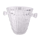Mini molded glass ice bucket, 1950
