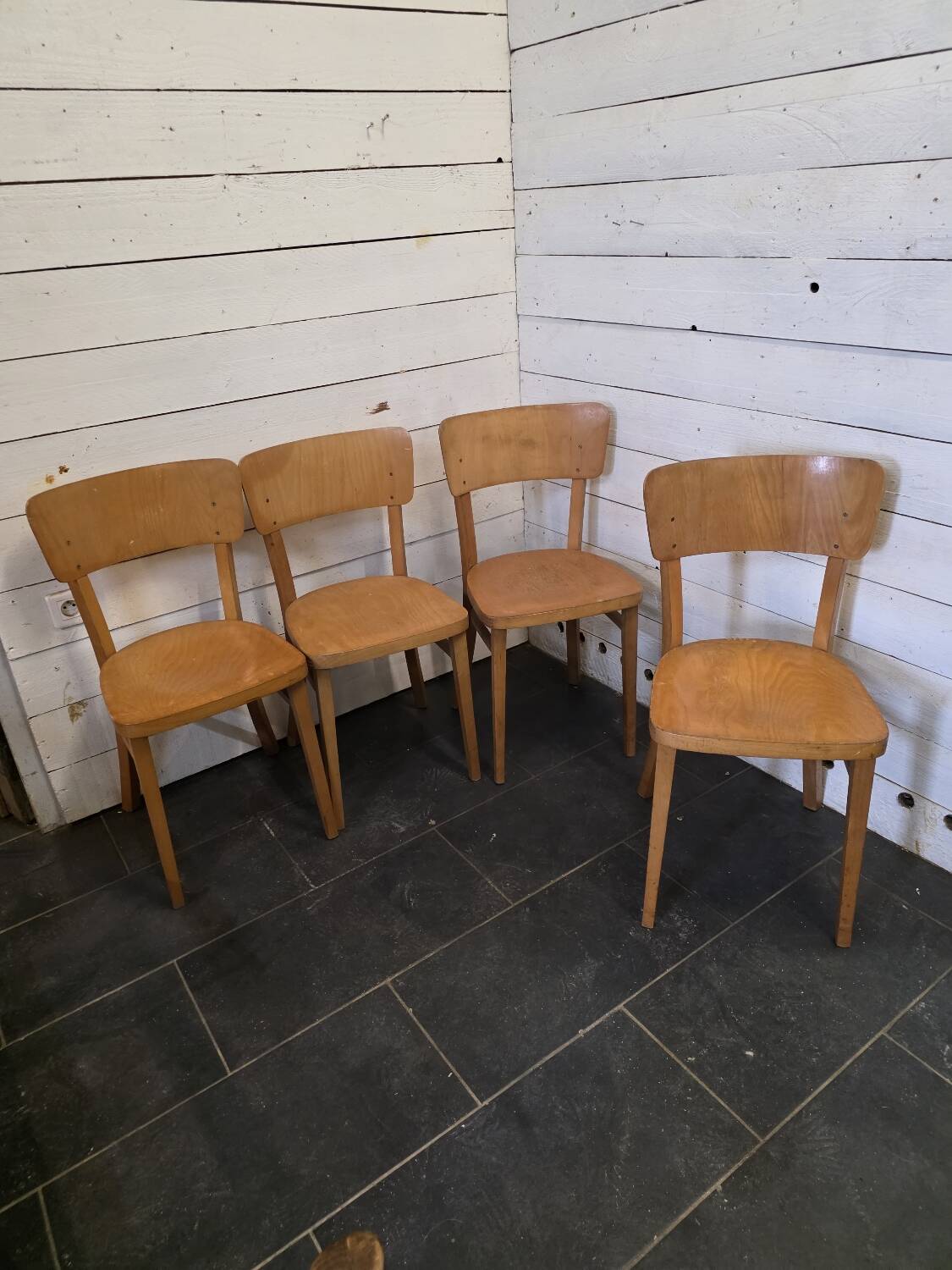 4 Thonet bistro chairs
