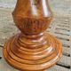 Table ronde ancienne en noyer 140 cm