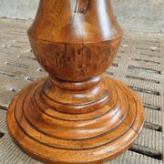 Old round table walnut dining table 140 cm