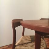 No.75 chairs & table by Niels Otto Muller for J.L. Mollers, 1950s