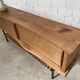 Vintage Scandinavian oak sideboard
