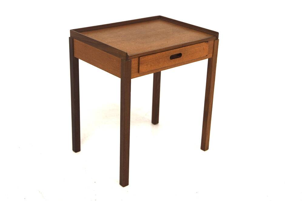 Scandinavian teak bedside table, Sweden, 1960