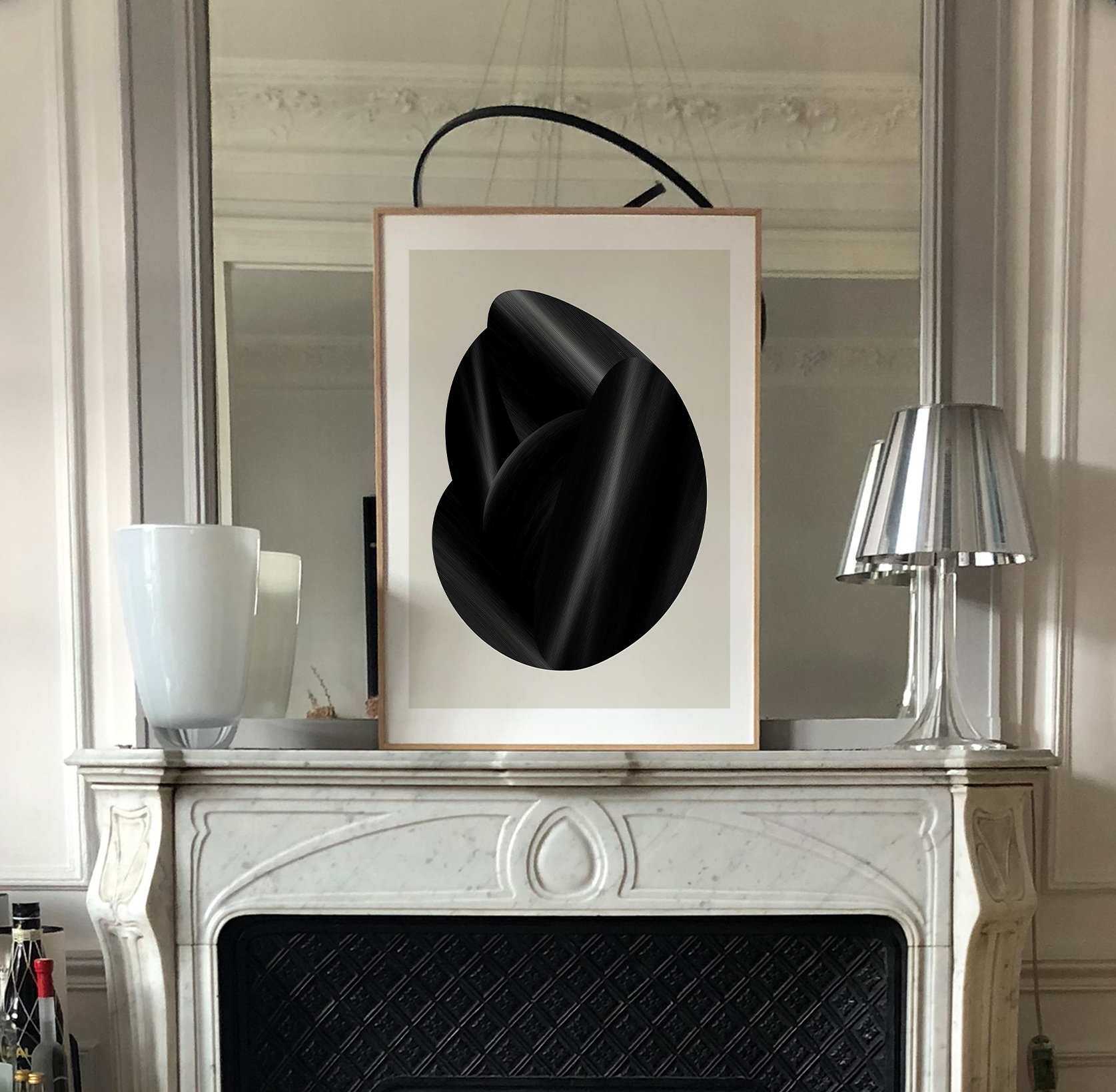 Black Velvet Art Print