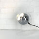 Lampe de table space age sphère chromée plexiglass, 1960/1670