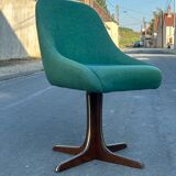60s vintage design swivel office chair