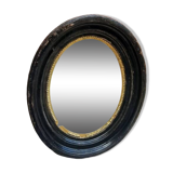 Napoleon III oval mirror
