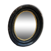 Napoleon III oval mirror