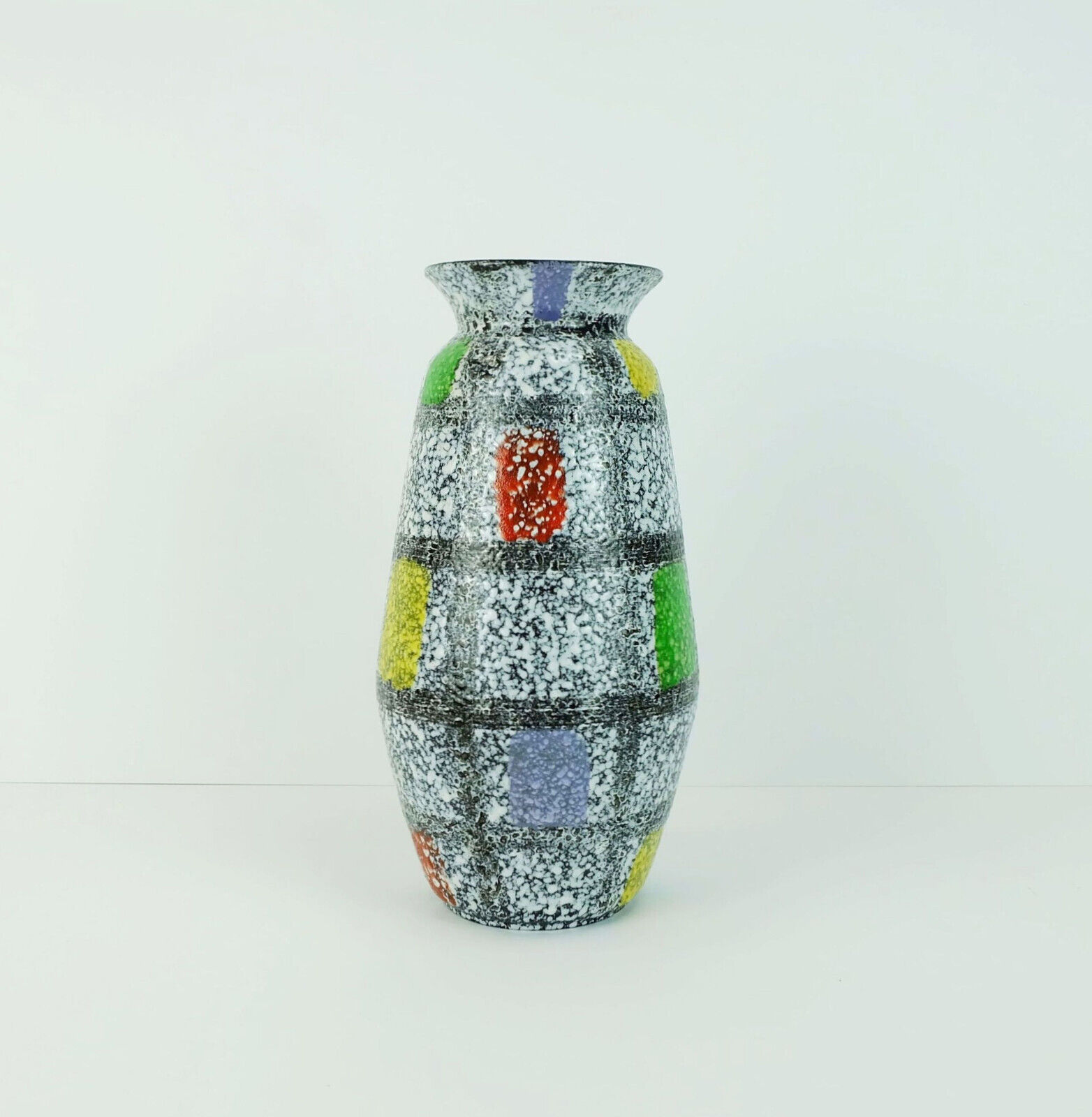 west german mid century VASE bay-keramik decor 'teheran' early 1960s