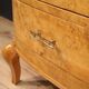 Commode en bouleau du XXe siècle avec plateau en marbre