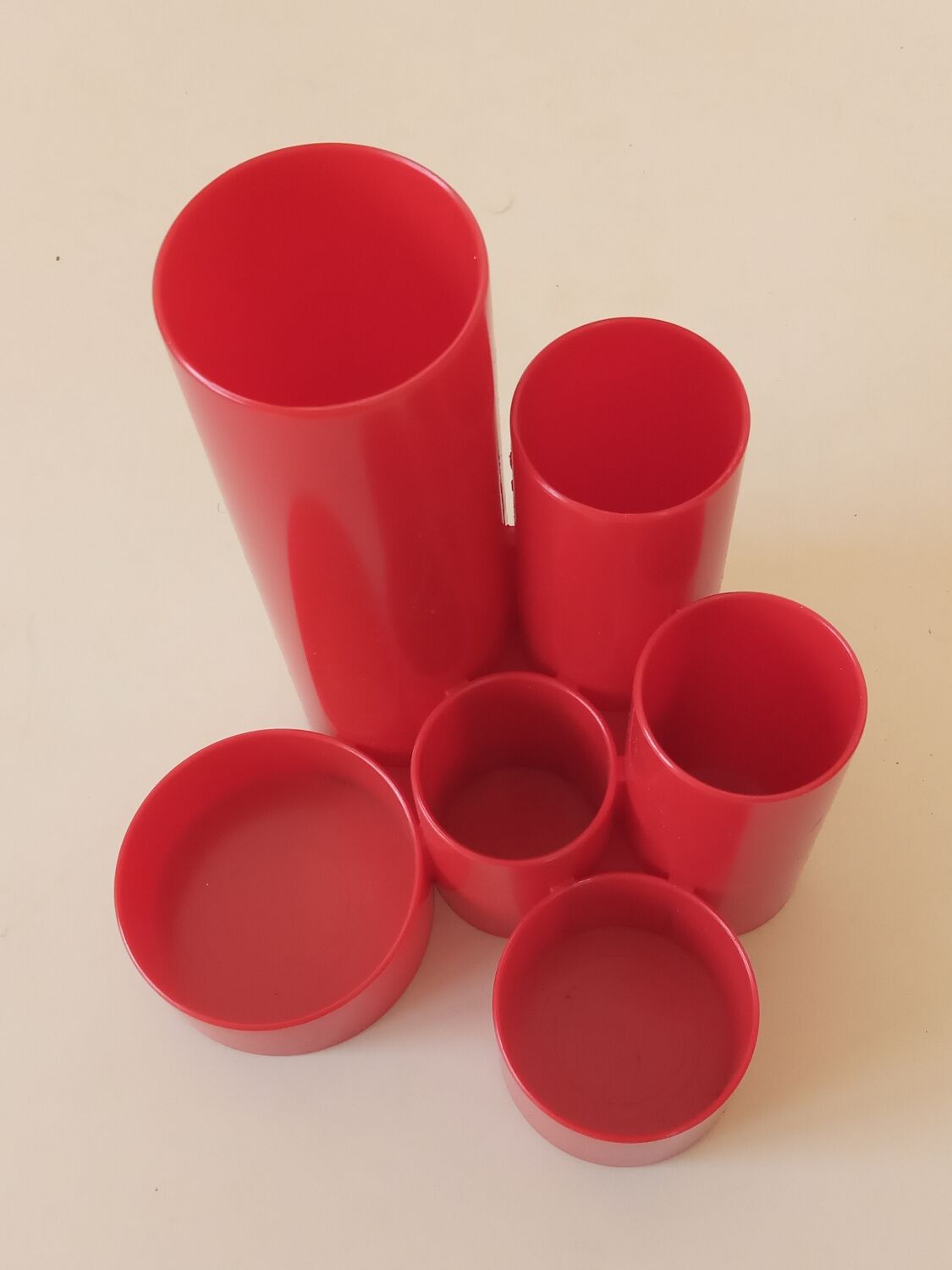 Polytube pencil pot 70s