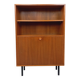 Vintage Scandinavian modernist style teak storage bookcase