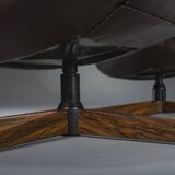 Fauteuils pivotants scandinaves par H.W. Klein pour Bramin, 1960, ensemble de 4