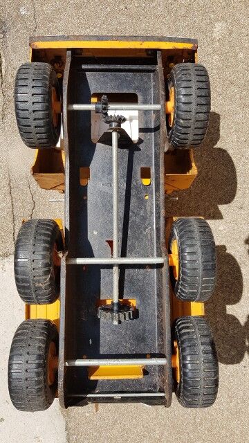 concrete spinning top truck