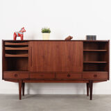 Teak highboard, Danish design, 1960s, production: Denmark