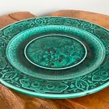Sarreguemines plate french majolica from the 1870s