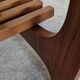 Scandinavian teak coffee table with magazine rack, Sweden circa 1960.