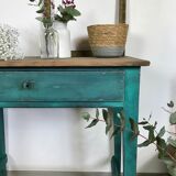 Old patinated table