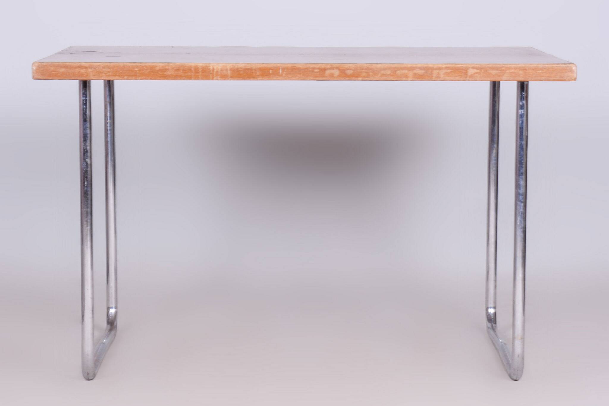 Original Bauhaus Dining Table, by Mücke - Melder, Well Preserved, Czech, 1930s