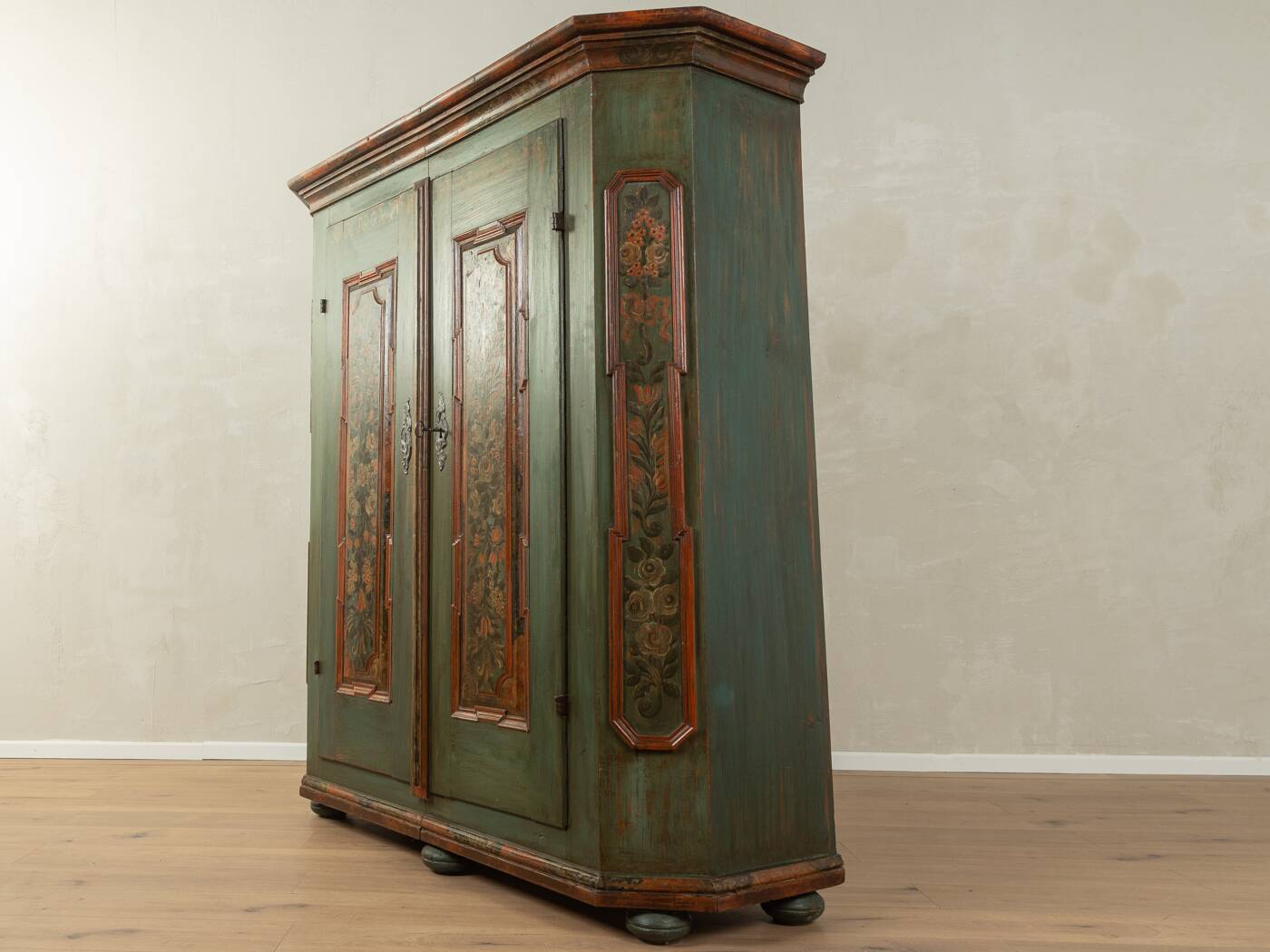 antique farmhouse cabinet, vintage