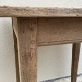 Antique solid wood table
