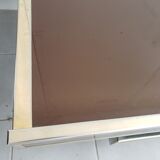 Coffee table vintage bar year 70 double tray for Roche Bobois