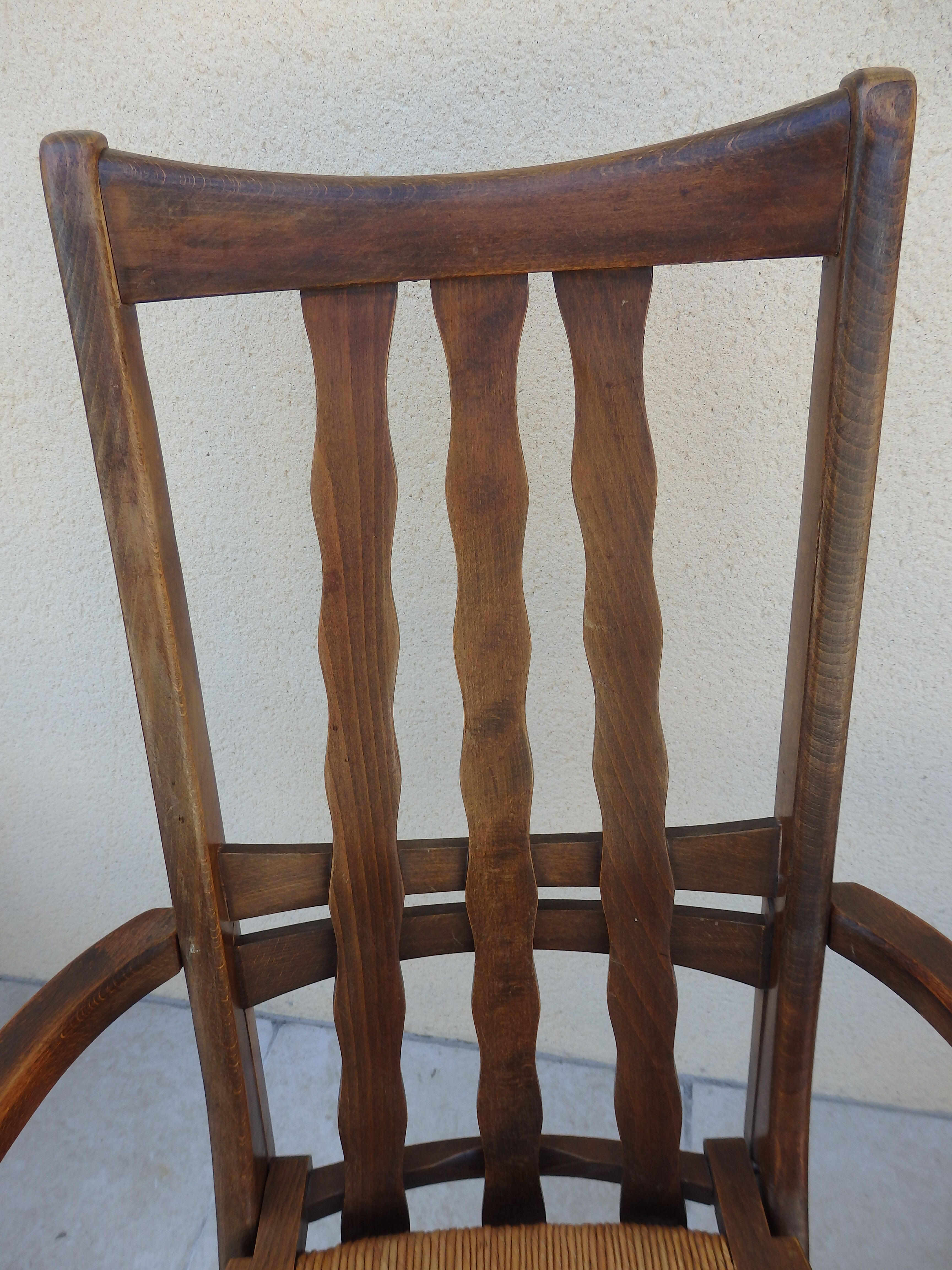 Paire de fauteuils Triconfort année 1960 trois  position