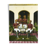 Rajasthan circa 1920, colorful old photography