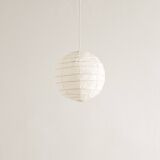 Vintage Mid Century "30D" Paper Ceiling Pendant Lamp by Isamu Noguchi