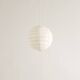 Vintage Mid Century "30D" Paper Ceiling Pendant Lamp by Isamu Noguchi