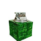 Vintage Green Alabaster Romano Bianchi Table Lighter