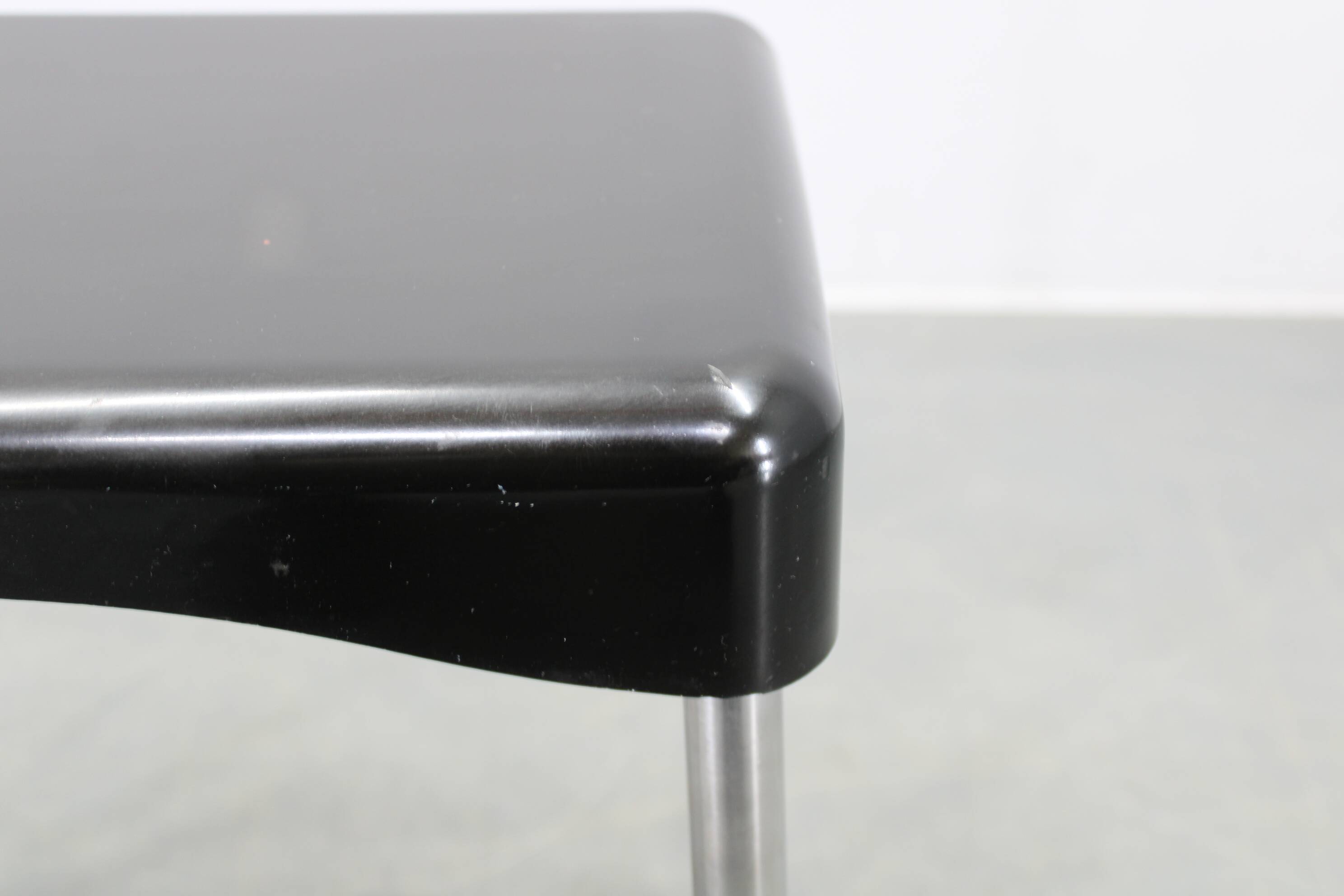 Marmore mid-century plastic stool by Carrara & Matta, Italy, 1970s