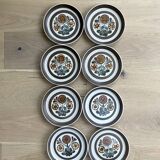 Set of 8 Langley "Mayflower" Dessert Plates